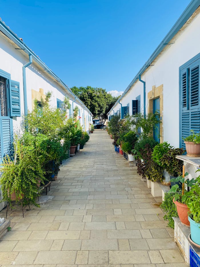 Houses in Samanbahce Disctrict of Lefkosa, Cyprus